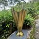 1960s vintage brass umbrella stand