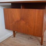 Mid century teak executive desk from H.P. Hansen, 1960s