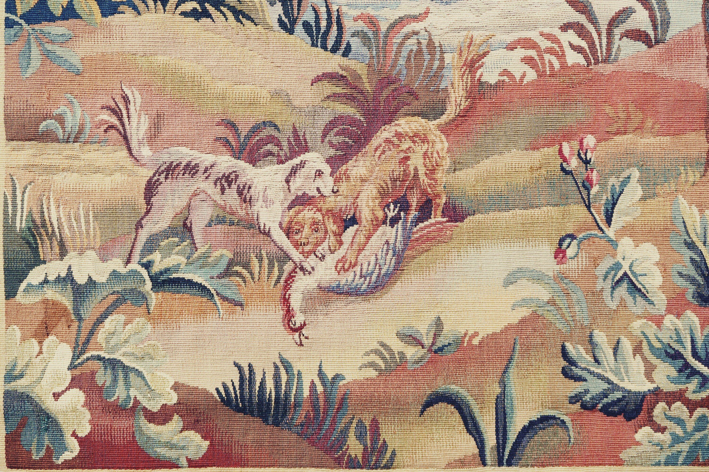 French tapestry Aubusson 19th century