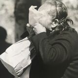 Tirage photo portrait femme, États Unis, années 80