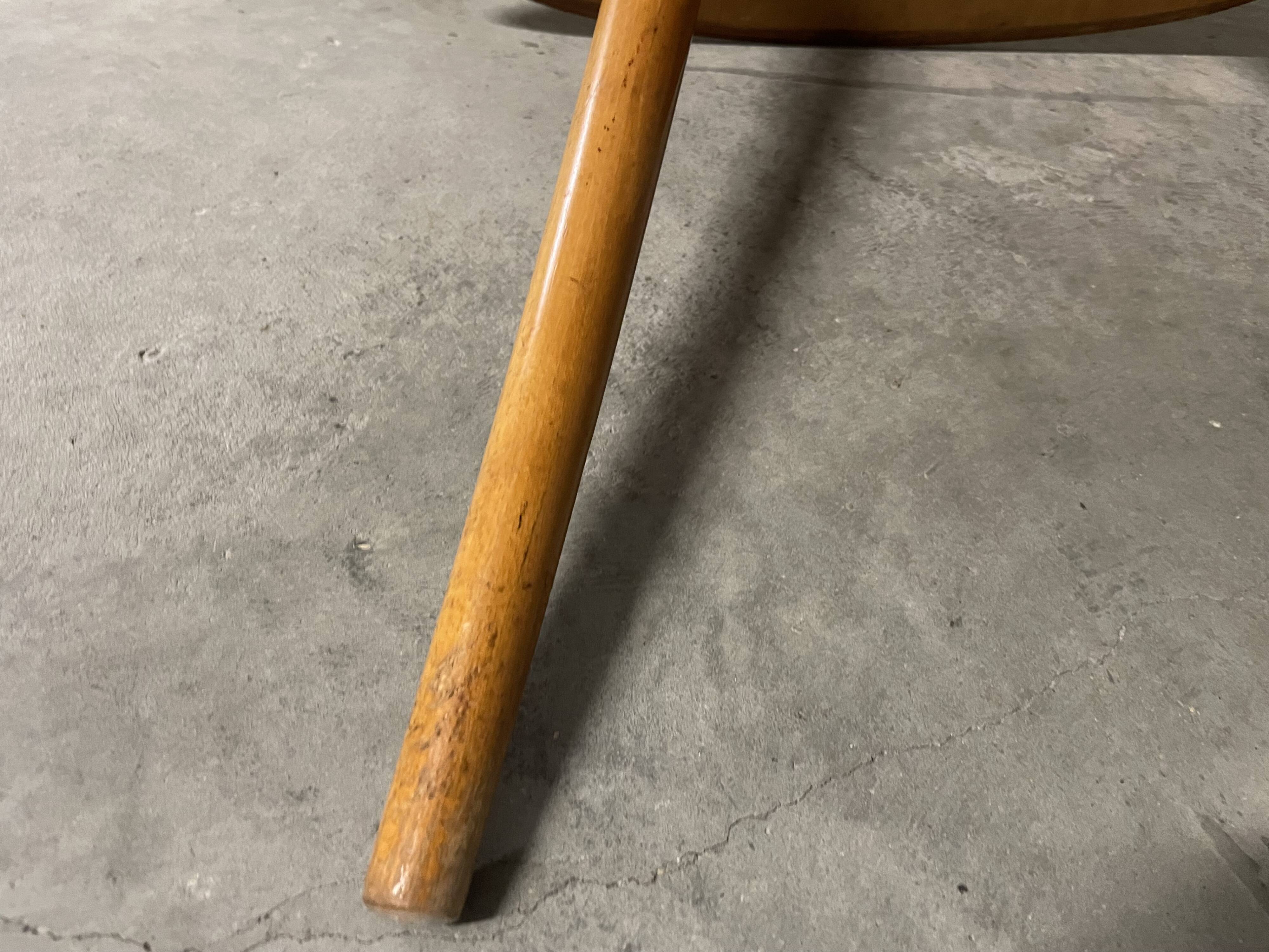 1960s tripod coffee table