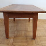 Light oak coffee table