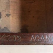 Empire period mahogany cabinet secretary