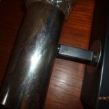 Lot 2 wall lights chrome glass 1960