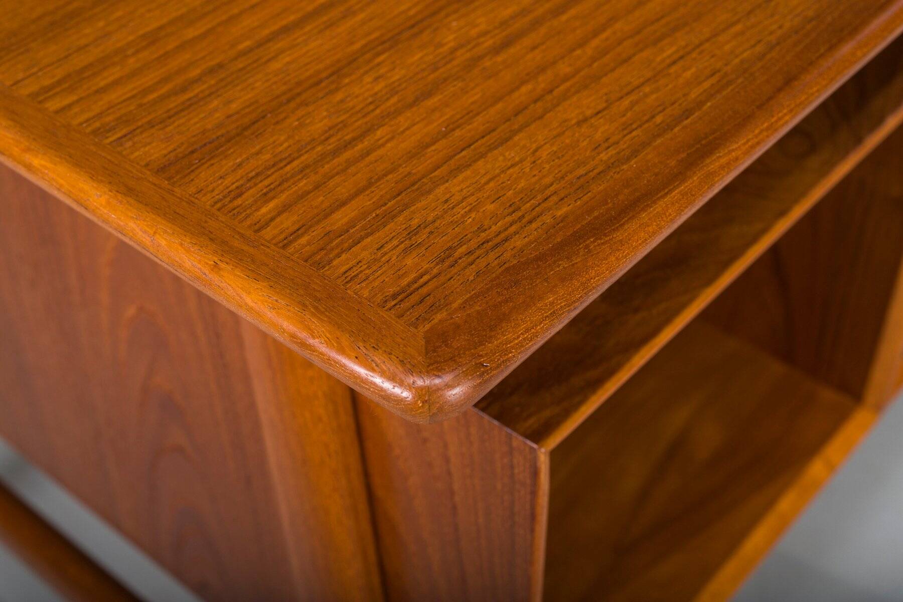 Model 75 Teak Desk from Omann Jun Møbelfabrik, 1960s