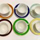 Set of 6 multicolor cups from the 50
