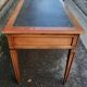 Cherry wood desk in Louis XVI style