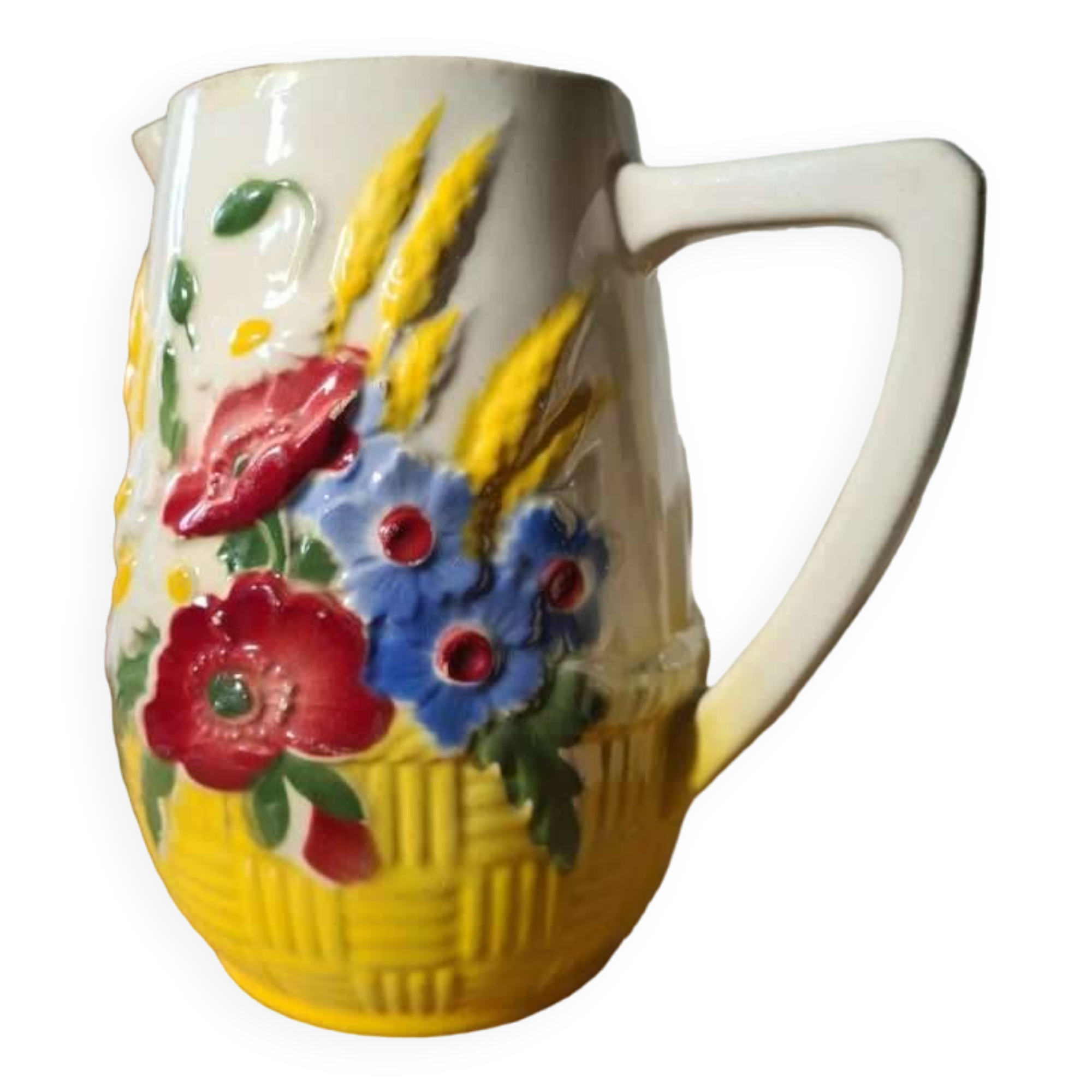 Saint Clement Barbotine Pitcher