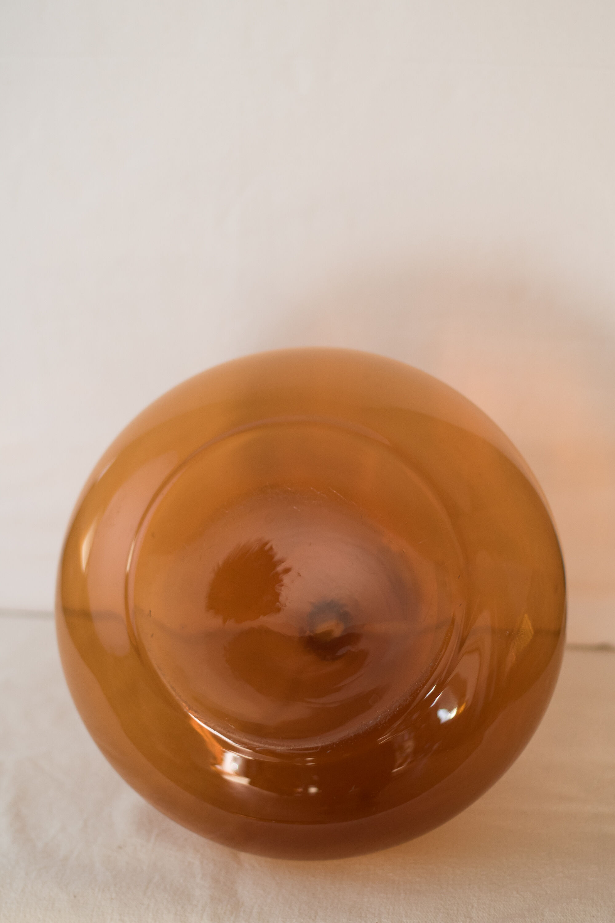 Dame jeanne 3 litres ambrée