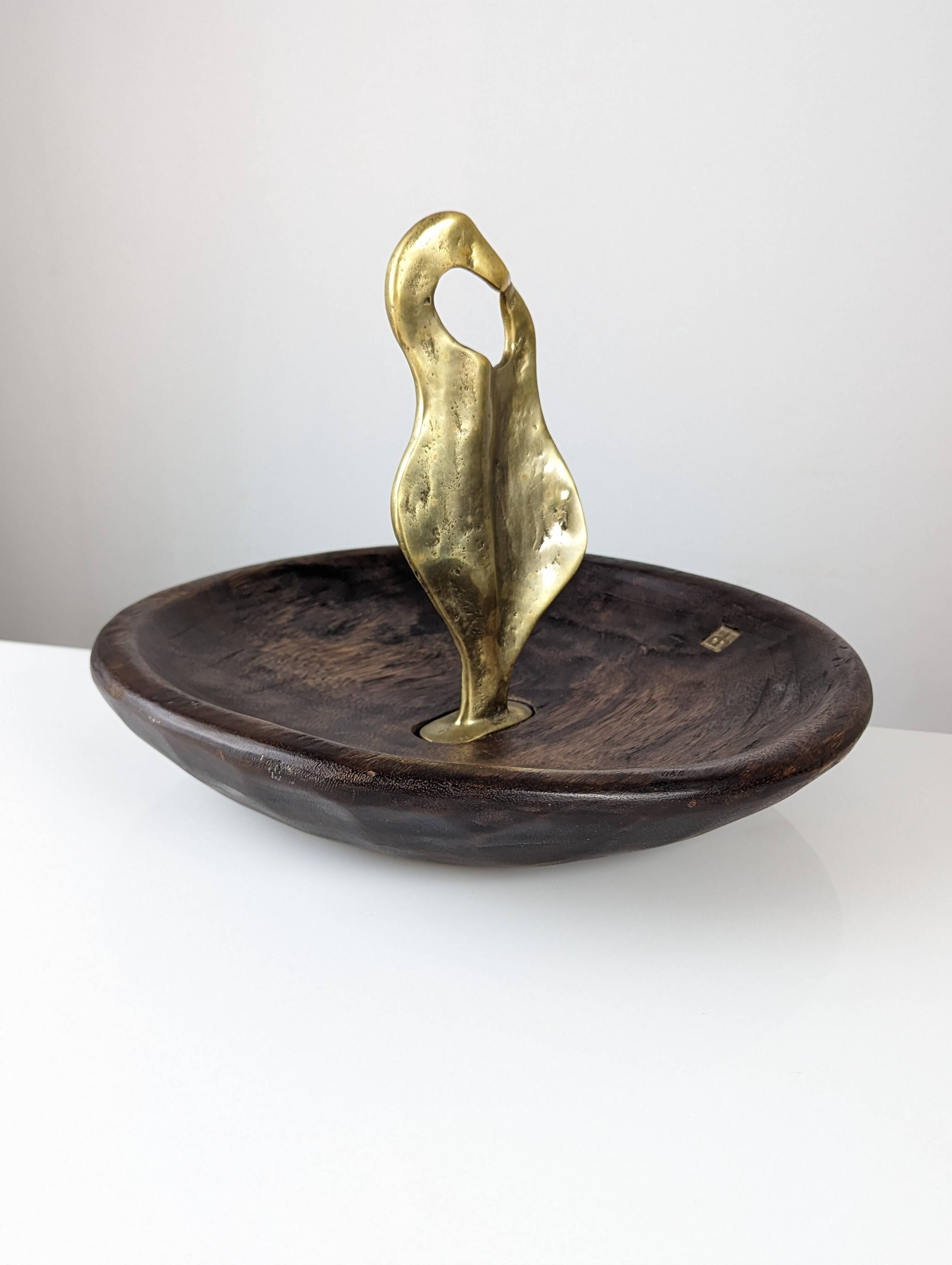 Fruit Bowl Sculpture by David Marshall 1980s
