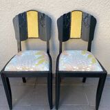 Pair of retro 1930s style chairs