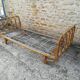 Bamboo and rattan bed