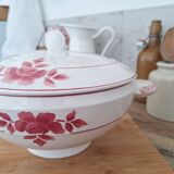 Pink Badonviller tureen