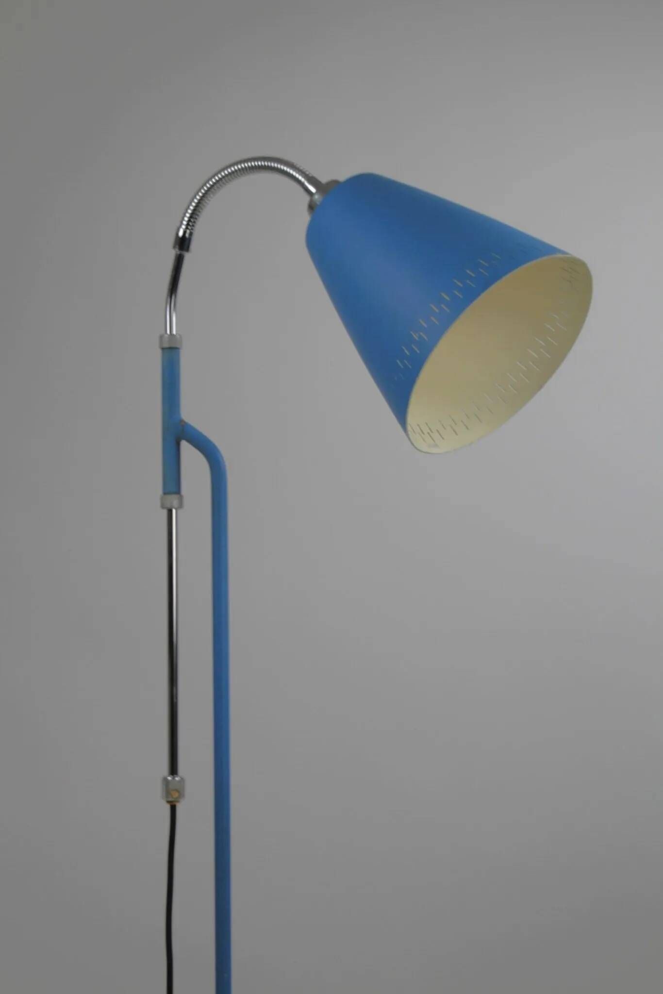 Floor Lamp Model 55 by Svenska Armatur Eskilstuna (SAE) — Sweden, 1950s