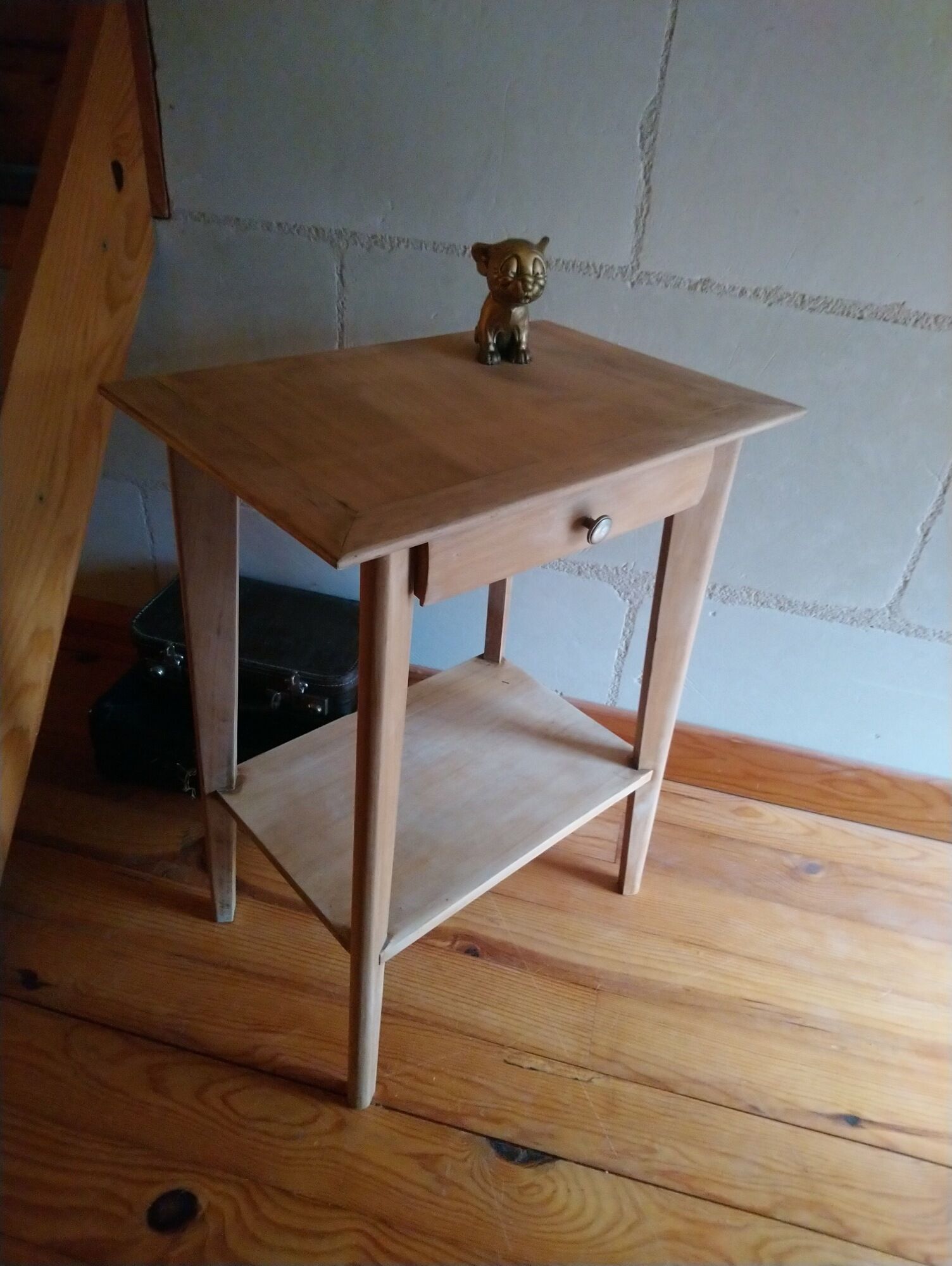Pair of bedside vintage Scandinavian of the 1960s