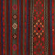 Anatolian handmade kilim rug 370 cm x 194 cm