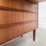Danish teak secretary from the 60s