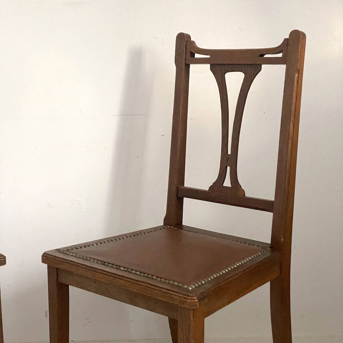 Art Nouveau pair of chairs 1900