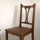 Art Nouveau pair of chairs 1900