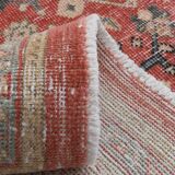 Old Antique 1955s Red Persian Heriz Rug, 274x378Cm