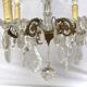 Lustre début XXème en cristal de bohème
