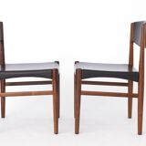 Ensemble de 6 chaises Grete Jalk pour Glostrup, palissandre, années 1960, danois