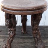 Brutalist tripod stool