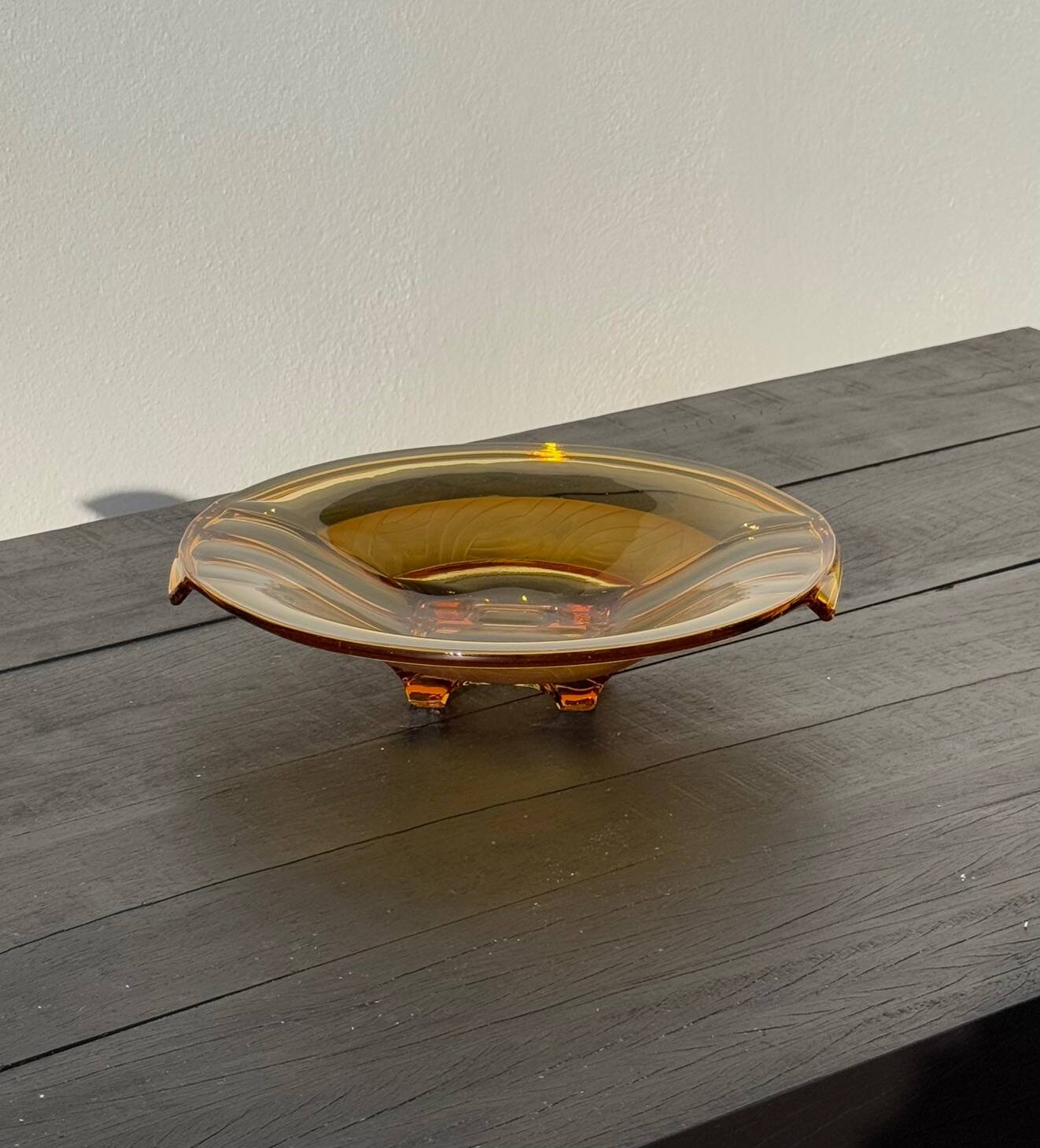 Art Deco glass bowl