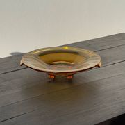 Art Deco glass bowl