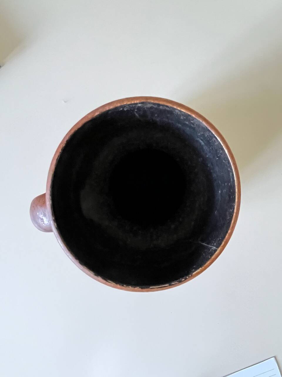 Vase West Germany brown