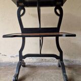 Maison Alphonse Giroux - Table, mute or writing server with 2 low shelves