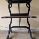 Maison Alphonse Giroux - Table, mute or writing server with 2 low shelves