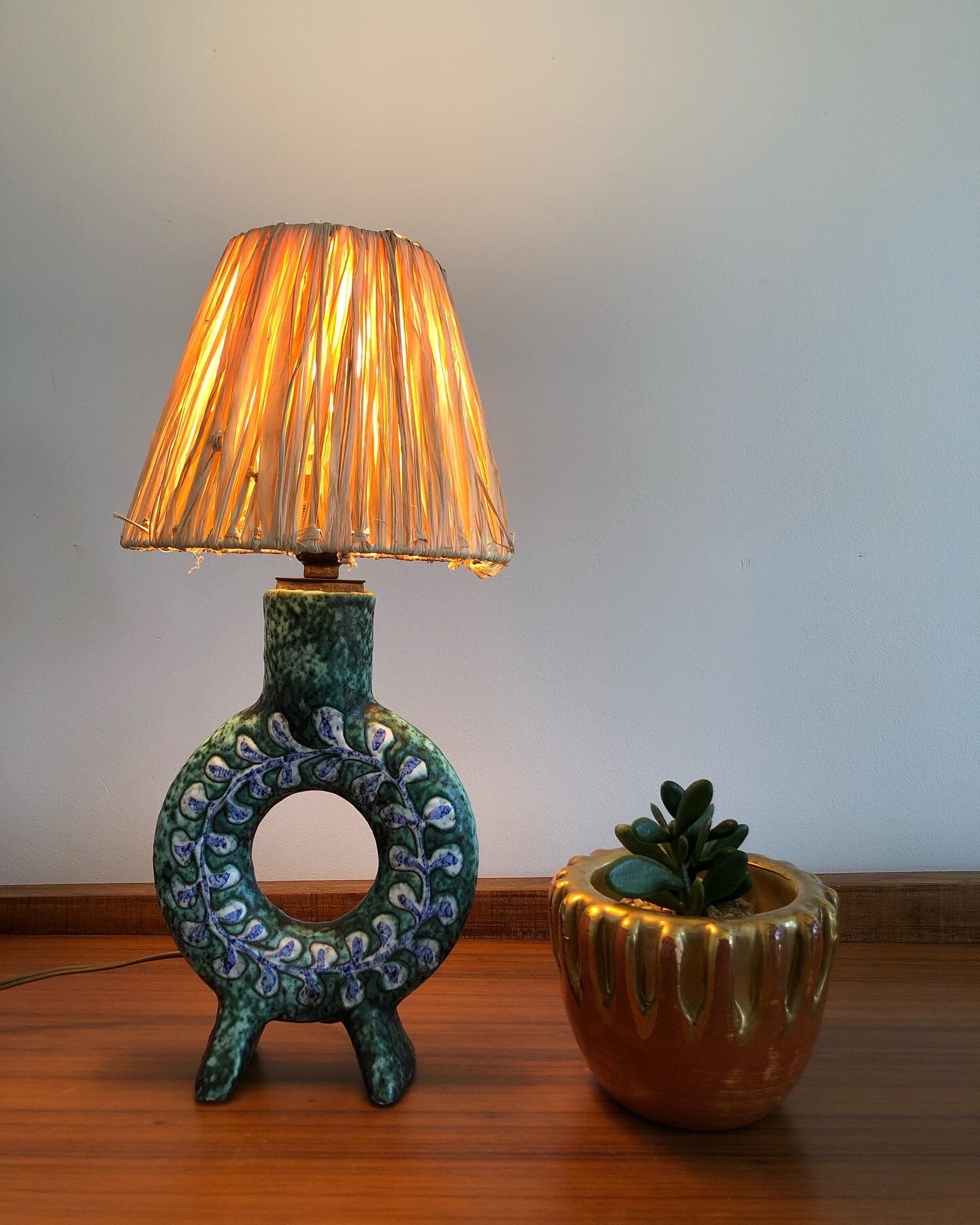 Ceramic lamp 50s