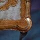 Nested tables in Florentine baroque style, gilded with gold leaf, Florence 1950s-60s.
