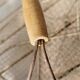Old mesh metal basket