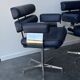 Paire de fauteuils lounge italiens Space Age, 1970