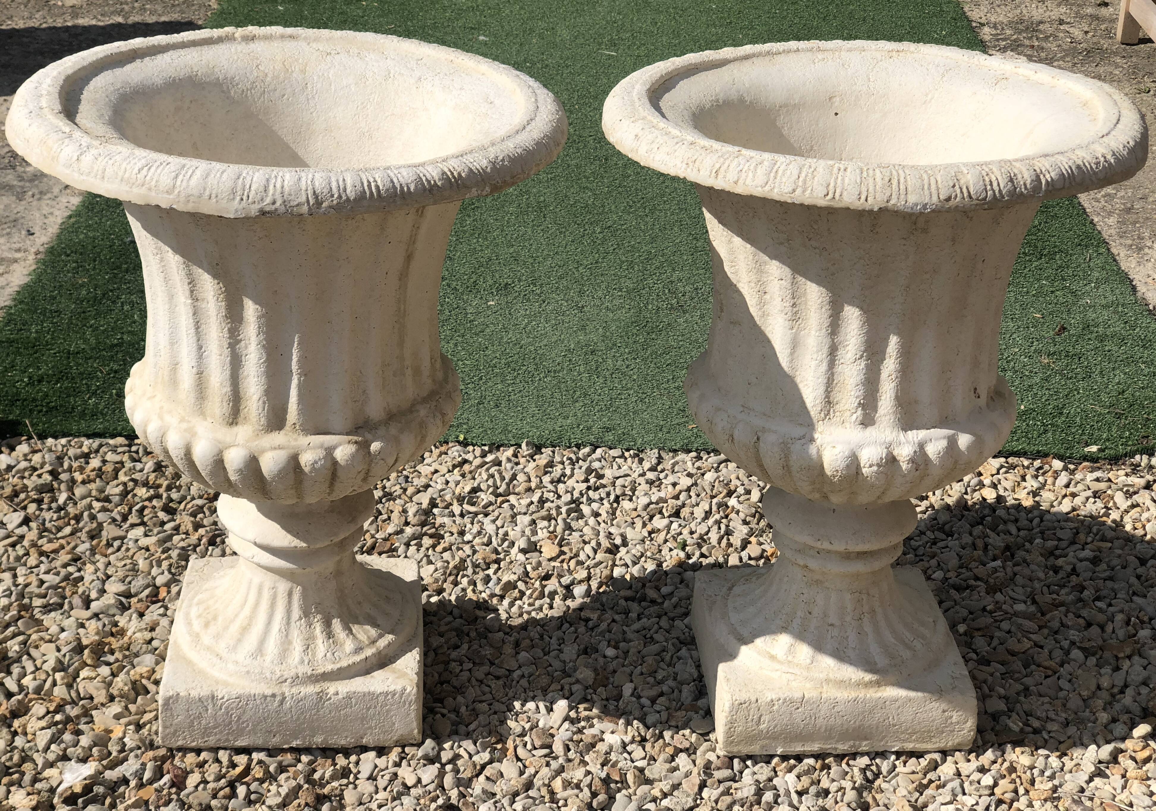 Medici jar in reconstructed stone