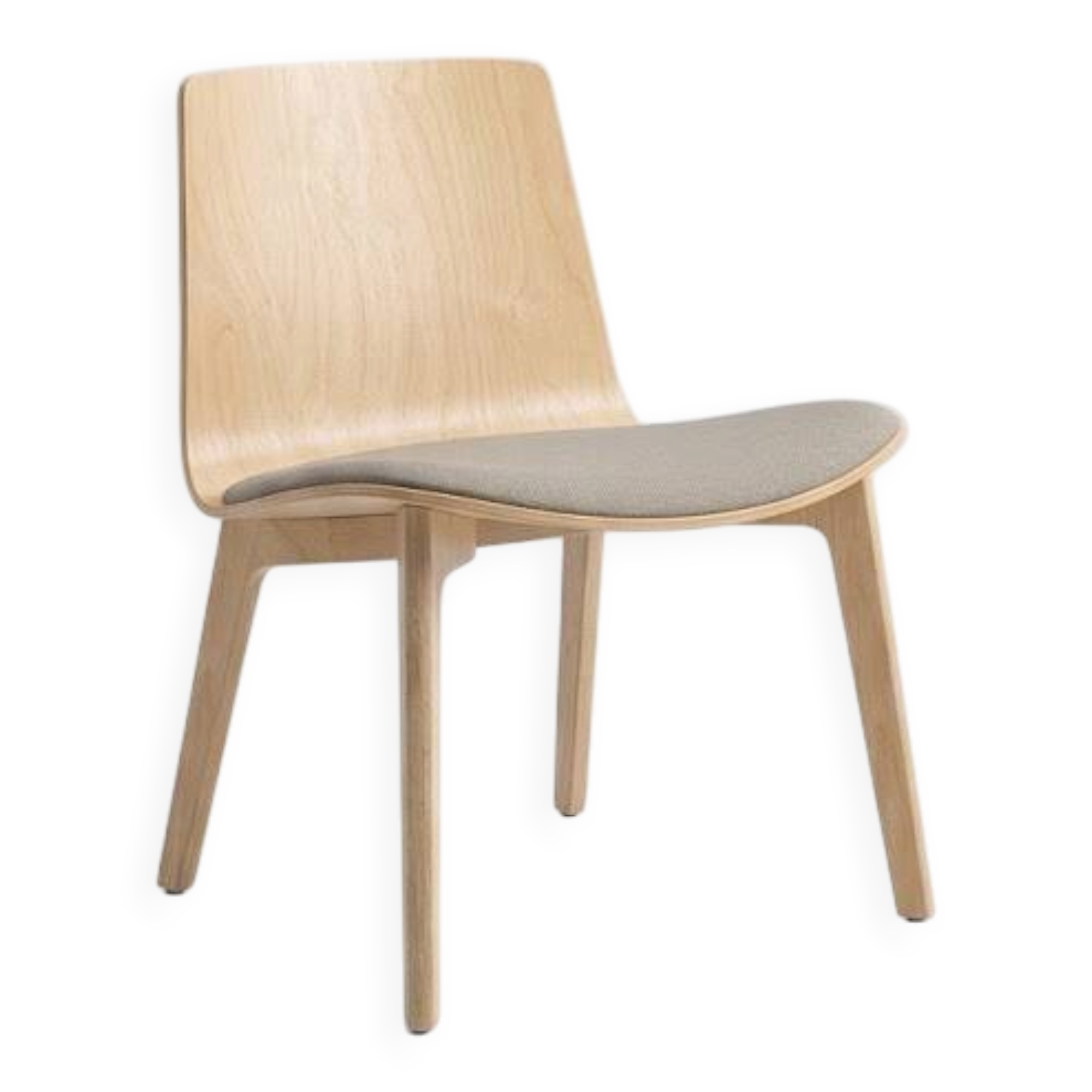 Enea Lottus 4L wood leather armchair