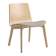 Enea Lottus 4L wood leather armchair