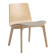 Enea Lottus 4L wood leather armchair