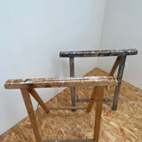 Pair of painter's trestles