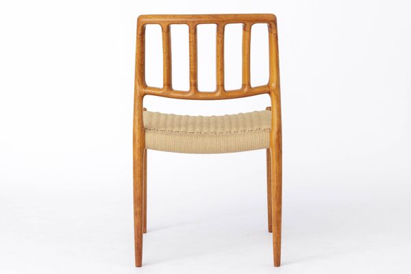 1 sur 8 Chaise de salle à manger en teck Niels Otto Møller modèle 83 (1974) – Design danois moderne
