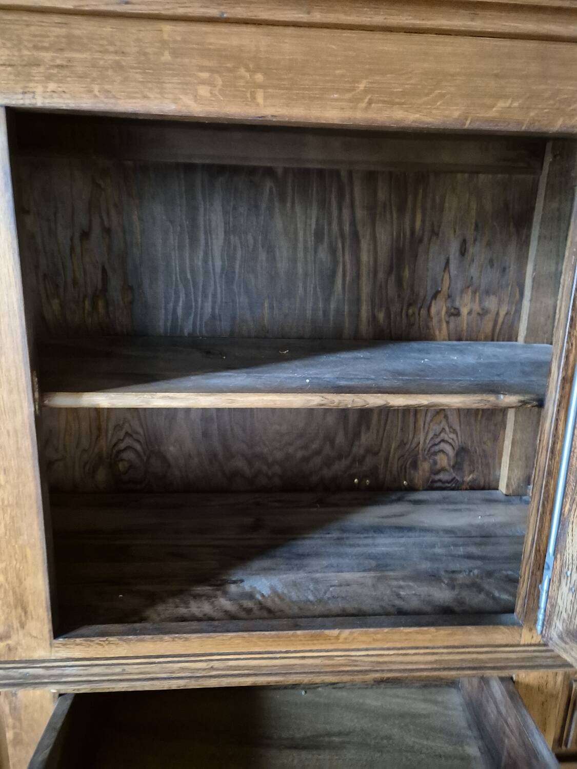 Bonnetière dit homme debout en chêne massif à pointes de diamants style Louis XIII