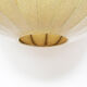 Rare and Fabulous XXL Mid-Century Modern Cocoon pendant lamp