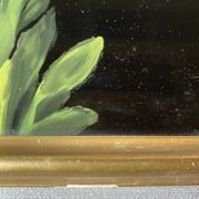 Tableau ancien , nature morte aux tulipes XX siècle