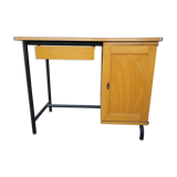 Desk wood and metal 50s