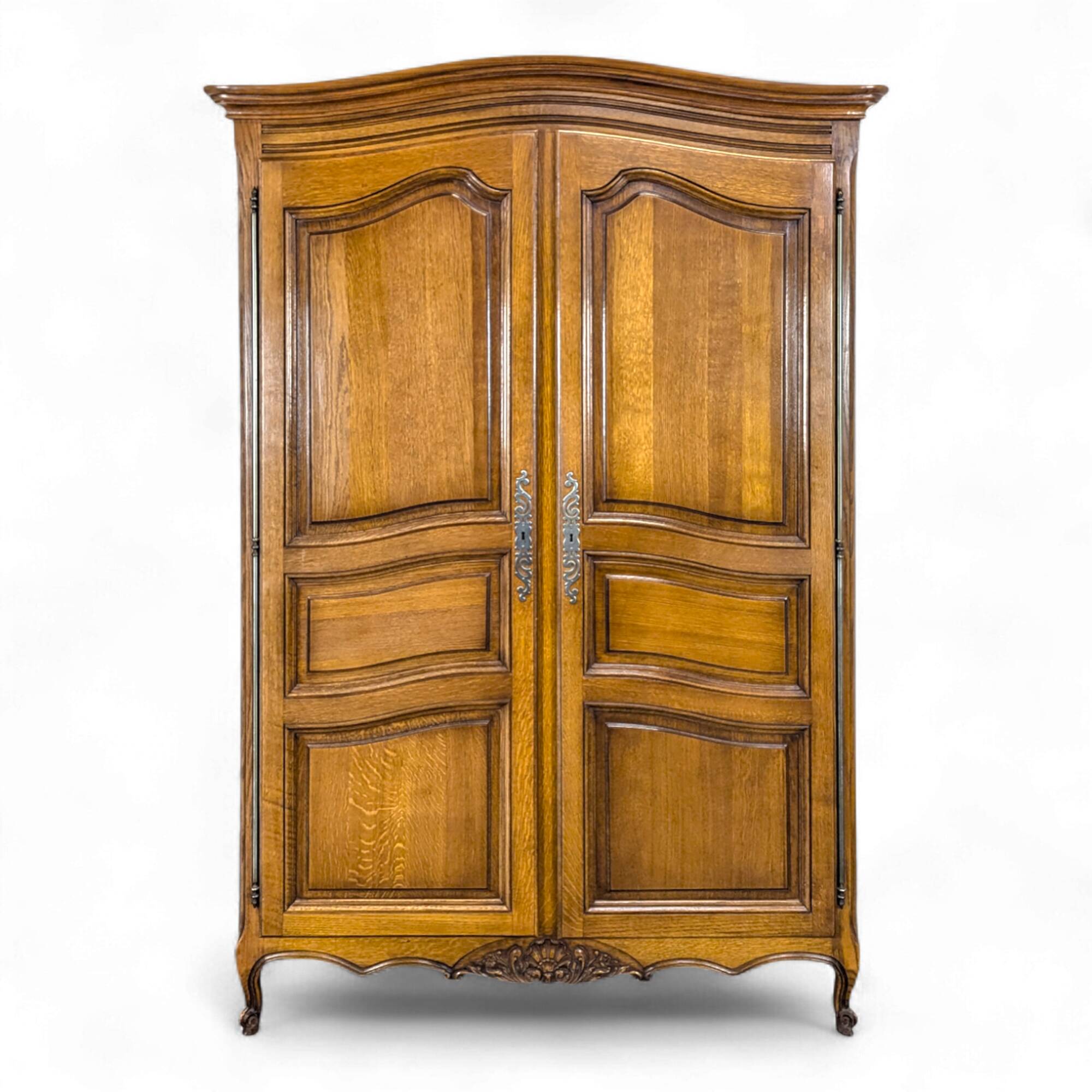 Oak dressing room wardrobe