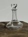 Vintage decanter with flat stopper H24