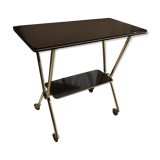 cosole serves feet X brass and chocolate