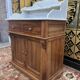 Bathroom furniture - Walnut and marble dressing table